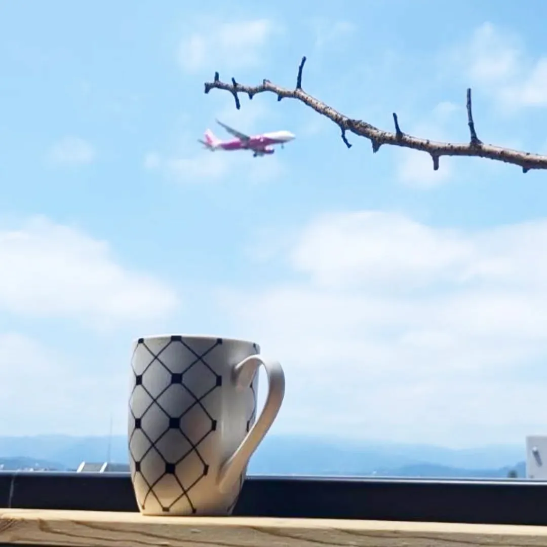 【長住】青空と✈️飛行機と