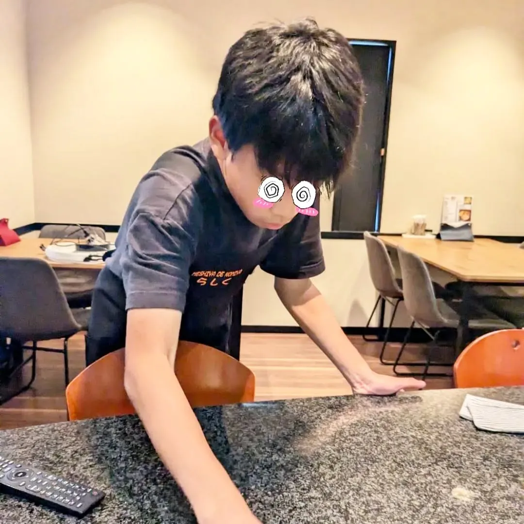 【長住】昨夜は孫１号が　懺悔の