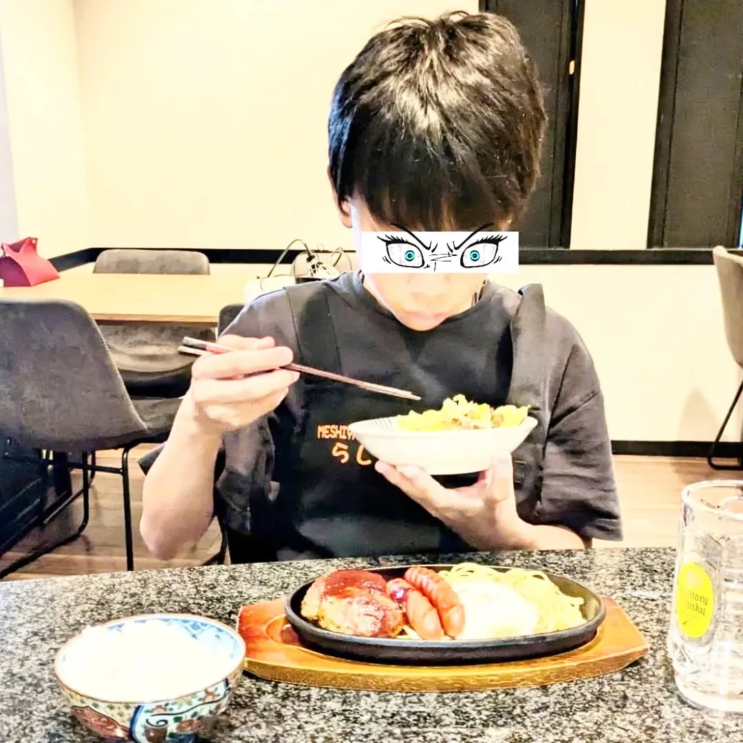 【長住】昨夜は孫１号が　懺悔の