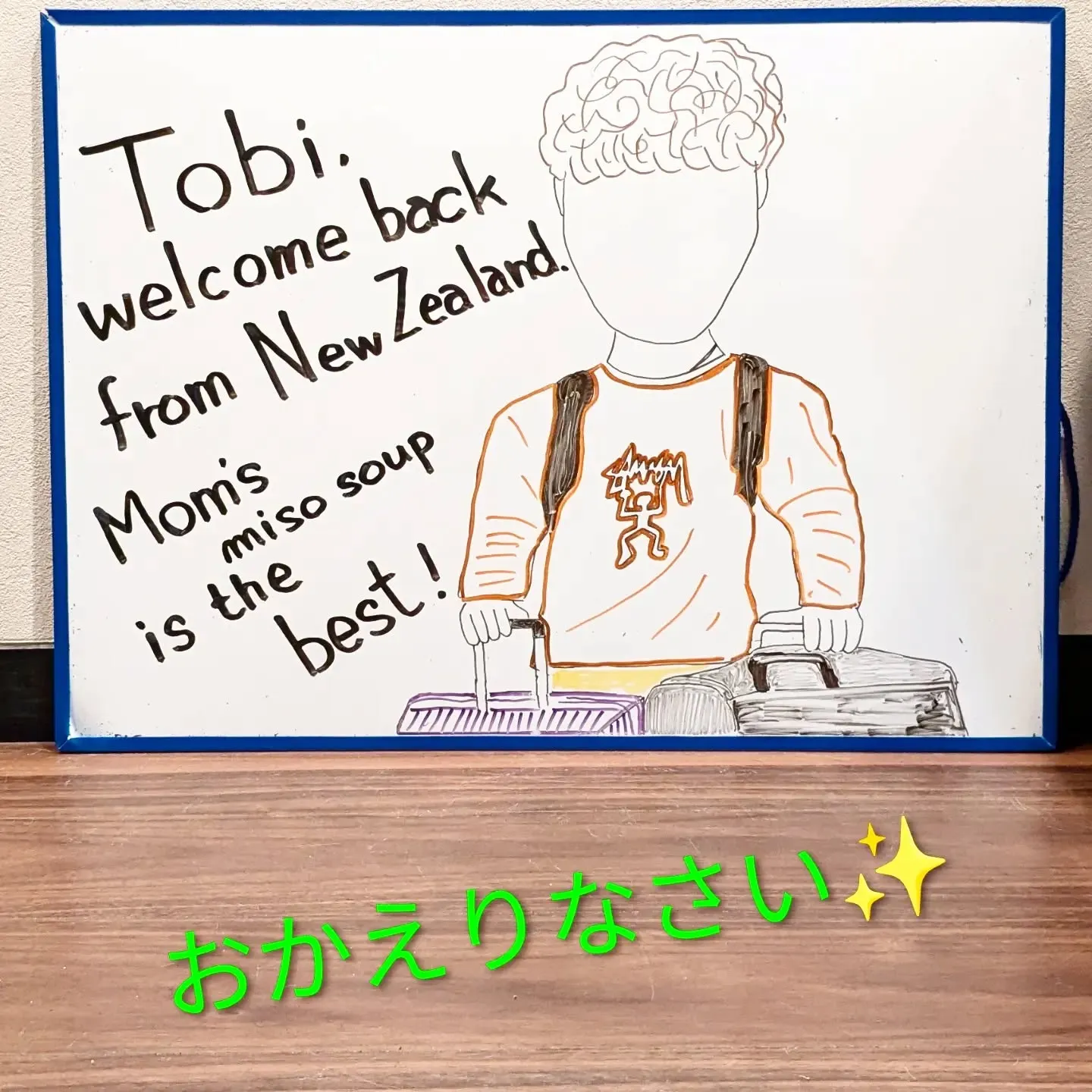 【長住】今日6ヶ月の留学でニュージーランド🇳🇿から  TOB...