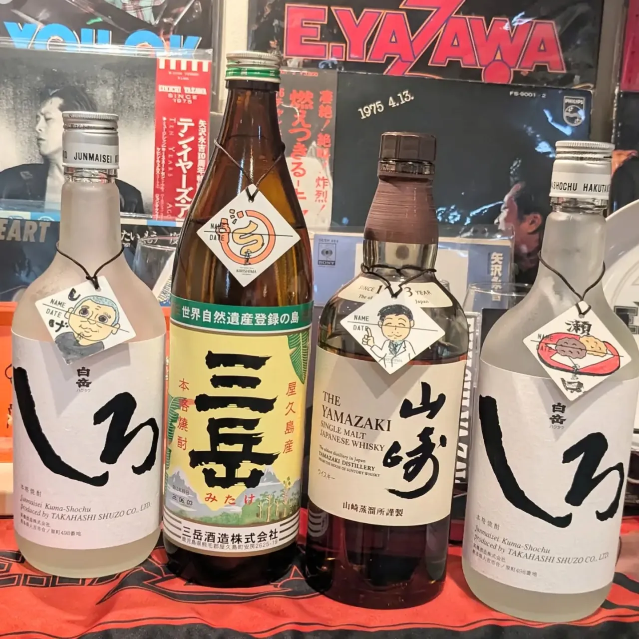 【長住】お客さまからの贈り物 早速ディスプレイしました。